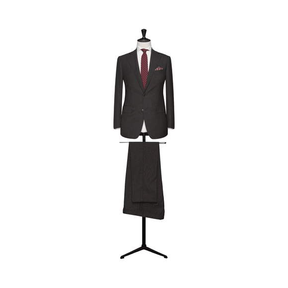 MTM Jakkesæt Loro Piana High Twisted 100% uld (TVR005 koksgrå) - Connoisseur - cph.dk